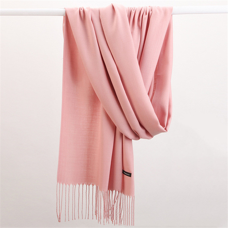 Moda Color sólido 2023 bufanda - Shawl Wrap Winter reseña y precio
