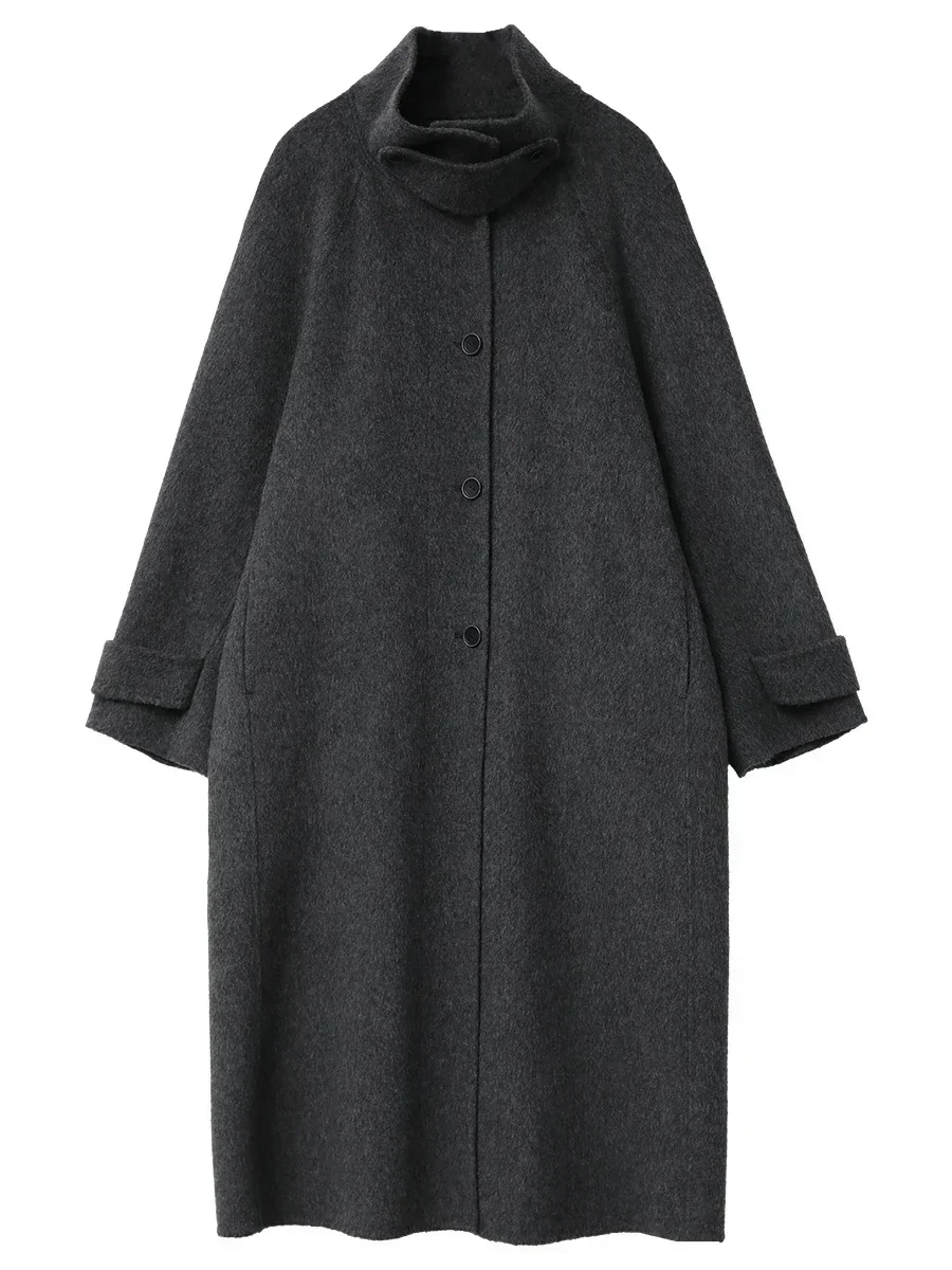 CHIC VEN-abrigo coreano de lan - Wool Coat Peacoat reseña y precio