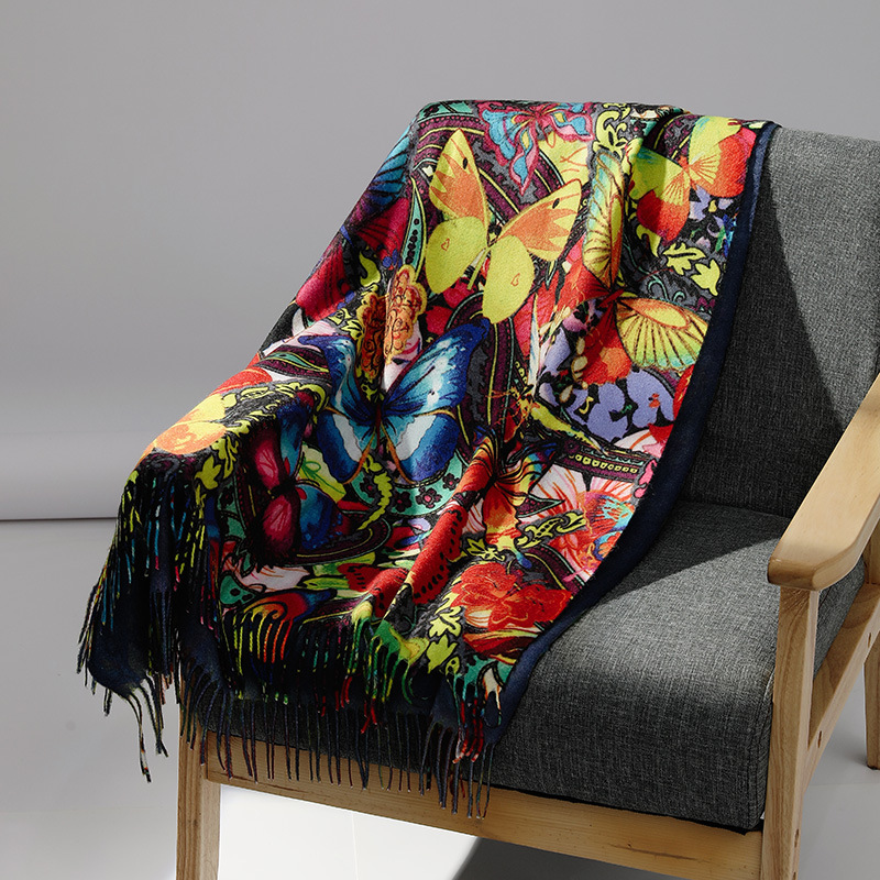 Bufanda de Cachemira con pintu - Wool Scarf Men reseña y precio