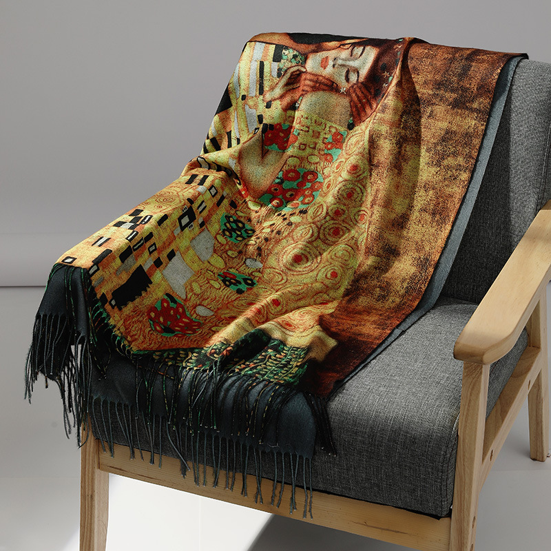 Bufanda de Cachemira con pintu - Wool Scarf Men reseña y precio